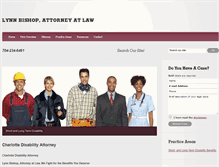Tablet Screenshot of lynnbishop.net